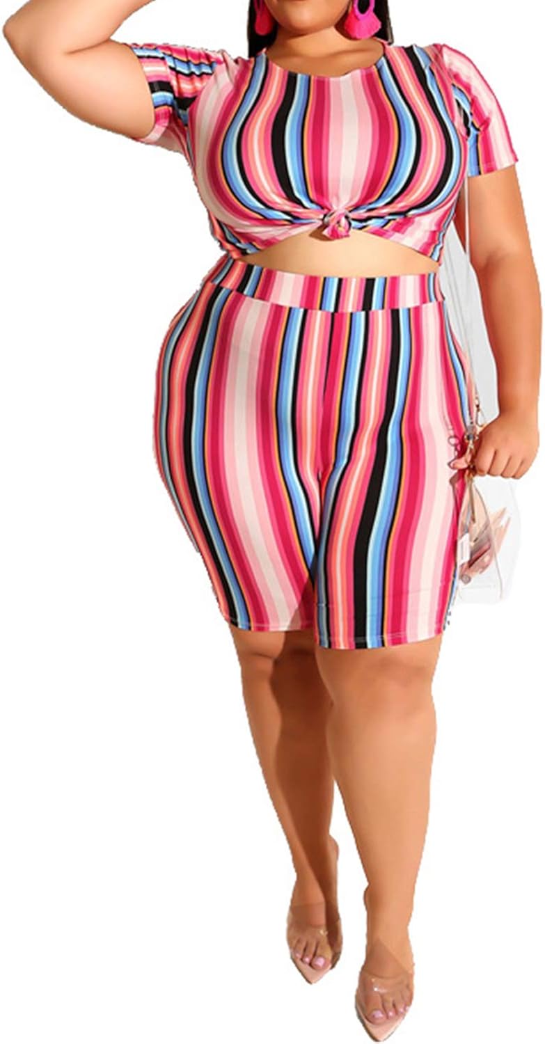 plus size high waisted shorts outfit
