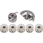 Bobbin Case, Bobbins Bobbin Case Shuttle Hook Set for Old Style Household Sewing Machine, Durable Replacement Parts Compatibl