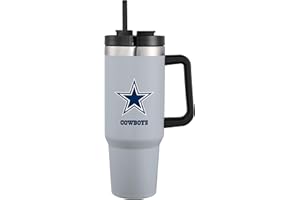 FOCO NFL unisex-adult NFL Team Logo Insulated Travel Mug 40oz XL Tumbler