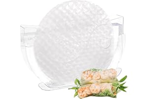 Aihmilcl Rice Paper Water Bowl Holder,Summer Roll Water Bowl Rice Paper Wrappers for Spring Rolls 10.62" One Pack(Rice Paper Not Included)