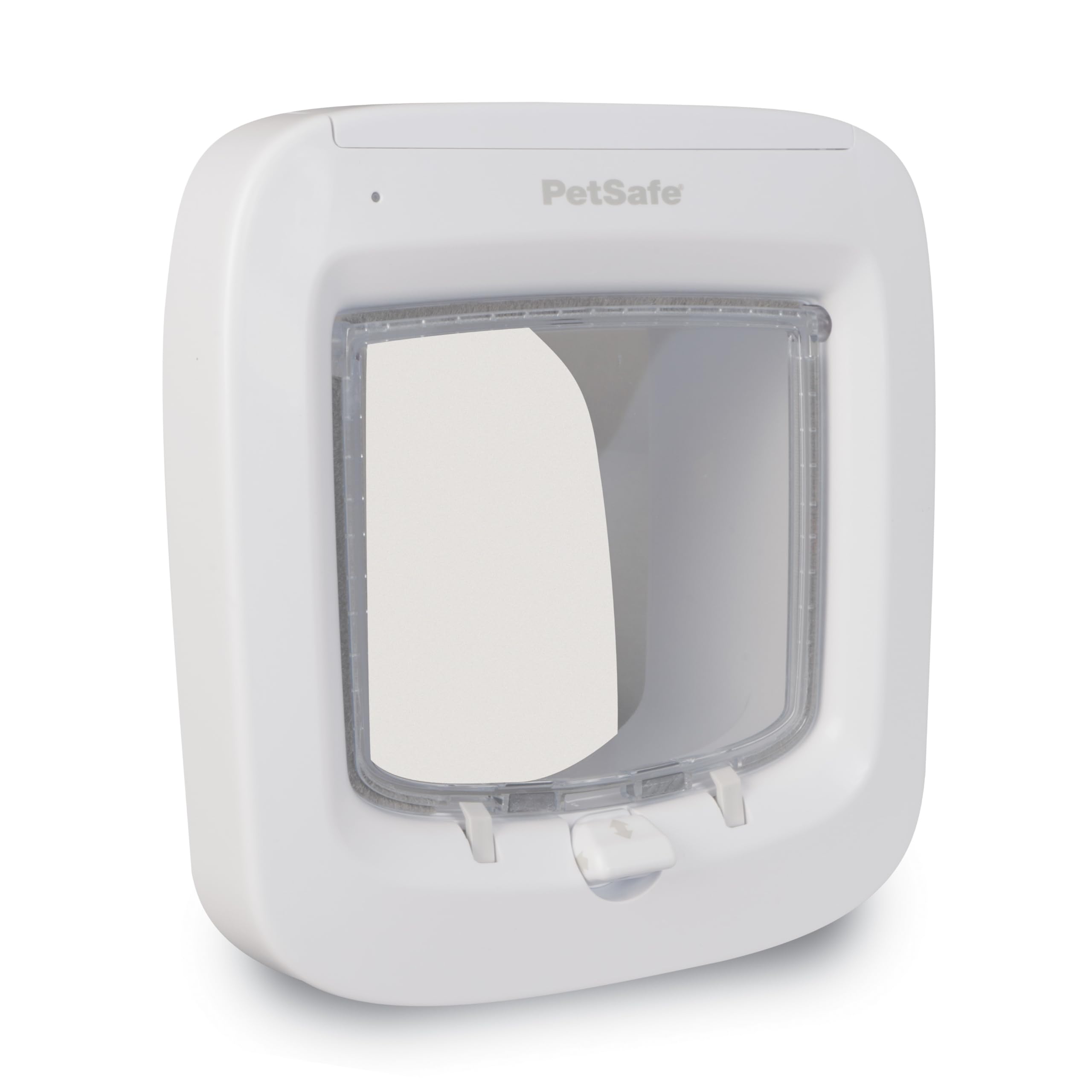 Photo 1 of PetSafe, Microchip Activated Cat Flap, Exclusive Entry, Easy Install, 4 Way Manual Locking, Energy Efficient, Draught Excluder, Convenient - White