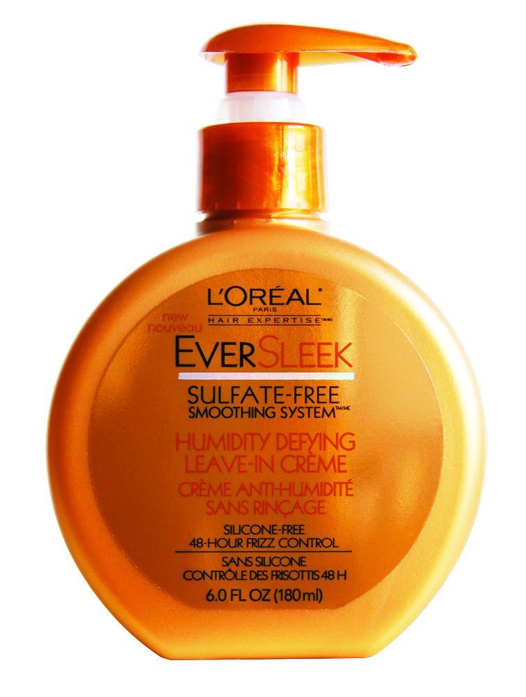 L'Oreal EverSleek Leave in Conditioner Creme, Anti Frizz (Haarkur