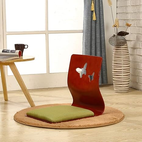 Amazon Com Starrkd Solid Wood Japanese Floor Chair With