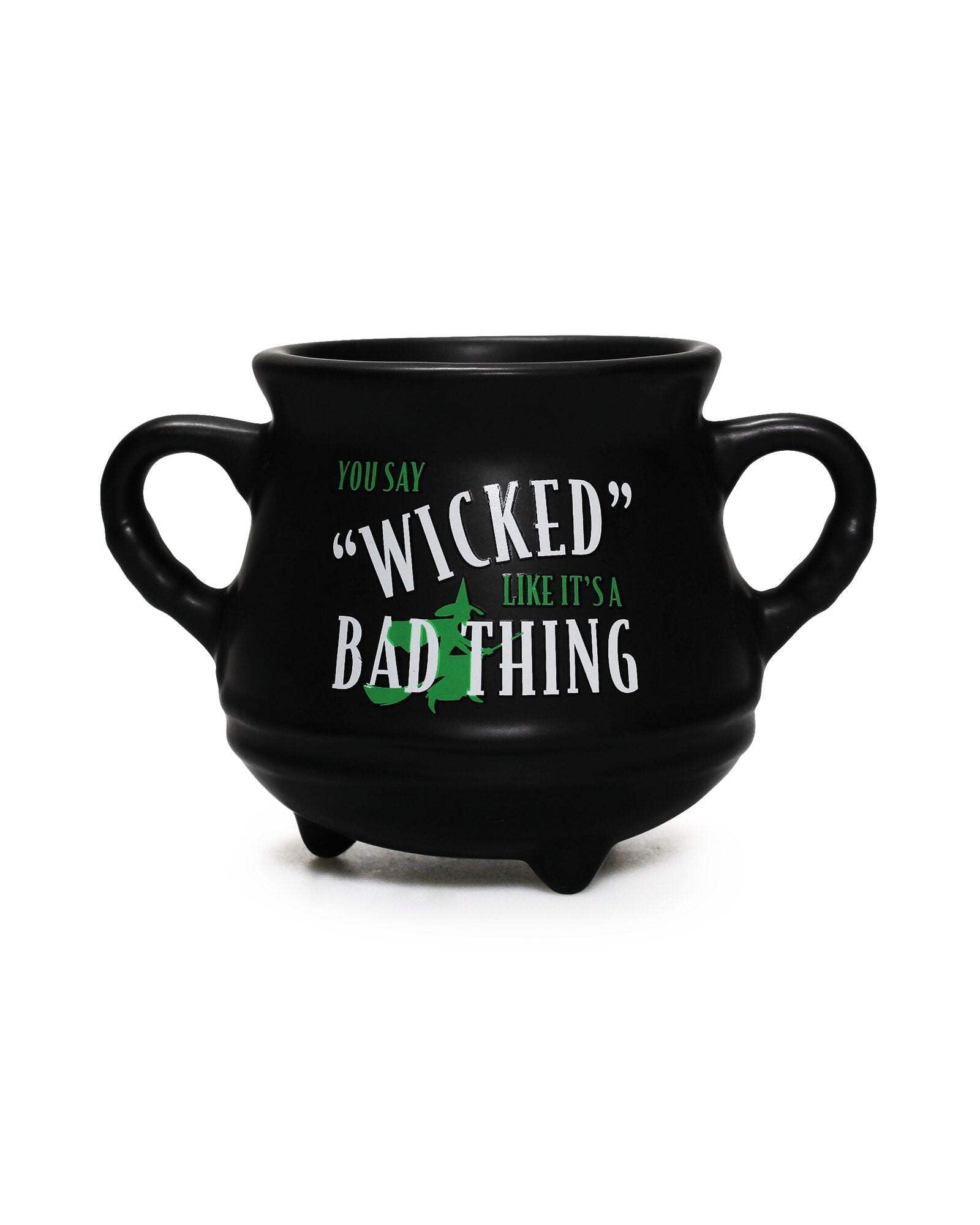 Half Moon Bay Wicked Coffee Mug | Hot Chocolate & Tea Cauldron | Musical Gifts & Merchandise | Large Mug for Hot Drinks, Black