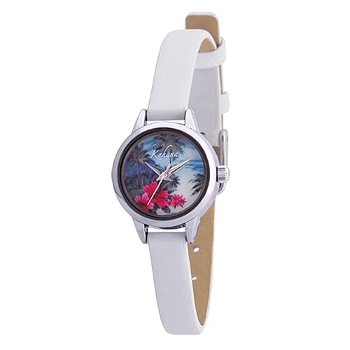 Kahuna Ladies Analogue Watch with Hawaiian Tropical Sunset Design Dial