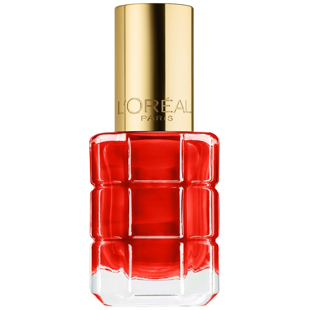 L 'L'Oreal Paris Nail Polish Oil Colour Enriched from Precious Oils, 446 Bonaparte Red