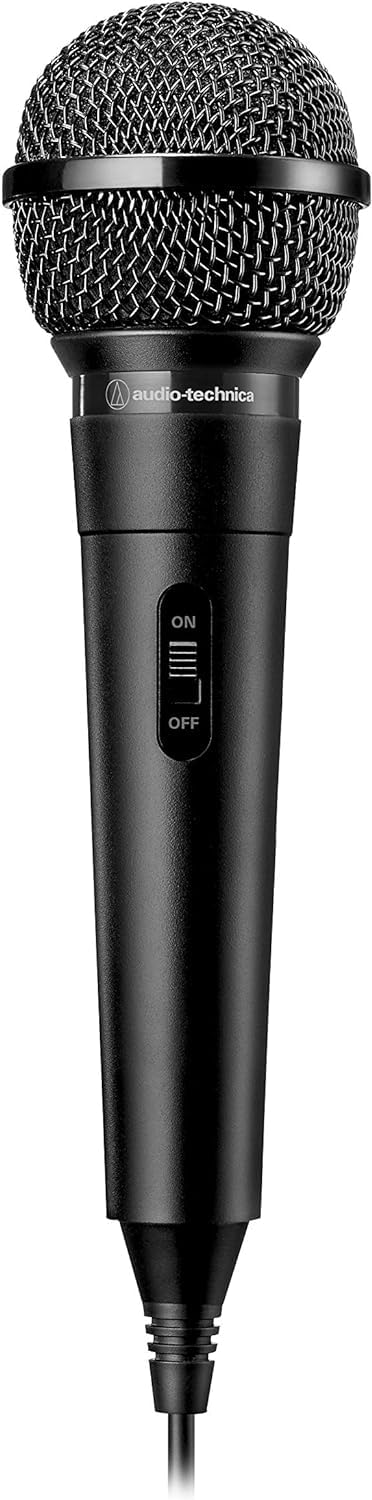 Audio-Technica ATR1100X Unidirectional Dynamic Vocal/Instrument Microphone Black