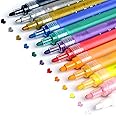 Acrylic Paint Pens for Rocks Painting, Ceramic, Glass, Wood, Fabric, Canvas, Mugs, DIY Craft Making Supplies, Scrapbooking Cr