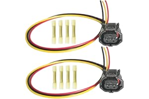 Micarun 2 Pcs CPS Camshaft Position Sensor Connector Wiring Harness Pigtail Plug Fit 2006-2020 Lexus 2005-2019 Toyota Camry 2008-2016 Scion Replaced OE# 6189-1129 90919-05060 46393JF, SU7792