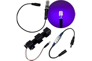 PROP AND SCENERY LIGHTS Blacklight LED Wave Ripple Flicker Special Effects Lighting kit for Props Scenery Fluorescent Paints 12 Volt DC