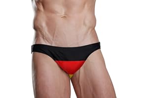 DALLONAN Sexy Swim Brief Bikini National Flag Beach Athletic Swimwear Briefs Sports …