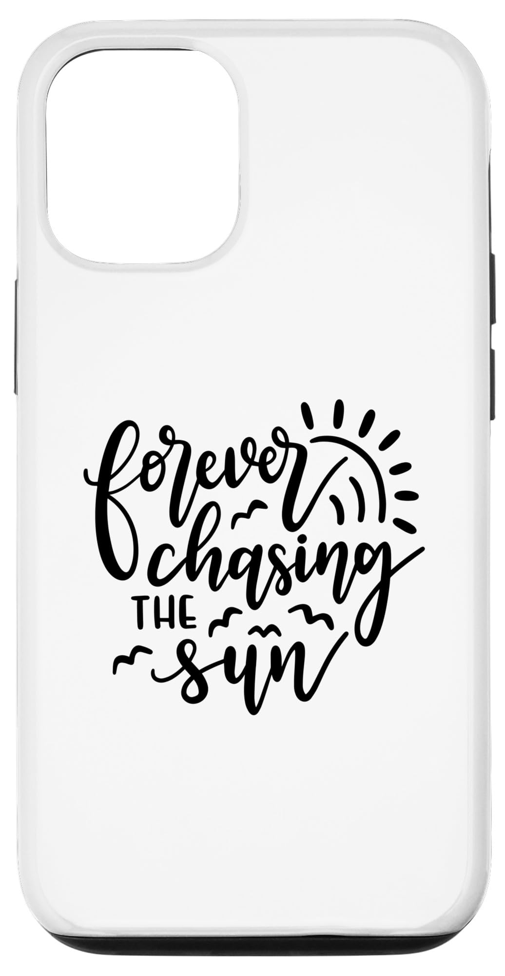 iPhone 15 Pro Forever Chasing The Sun Cute Sunset Summer Case