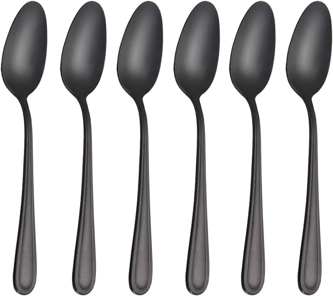 HISSF Soup Spoons Dinner Spoons Stainless Steel 18/0 of