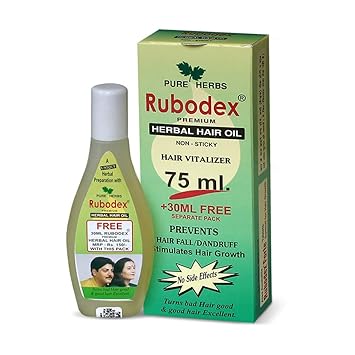 Rubodex Premium Herbal Oil 75 ml + 30 ml Rubodex Herbal Oil Free