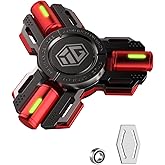 Fidget Spinners, Fidget Spinner Gifts for Adults and Teens, Stress Anxiety ADHD Relief Figets Toy, Metal Finger Hand Spinner Toys with Luminous Light, Spinner Absorb Solar Light Then Release in Dark