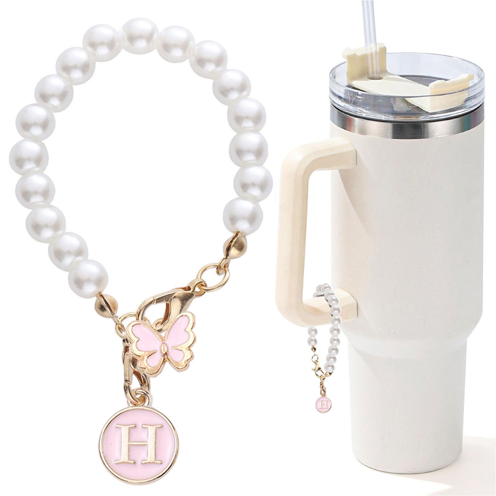 LUHOHI Accessories for Stanley Cup Pearl Chain