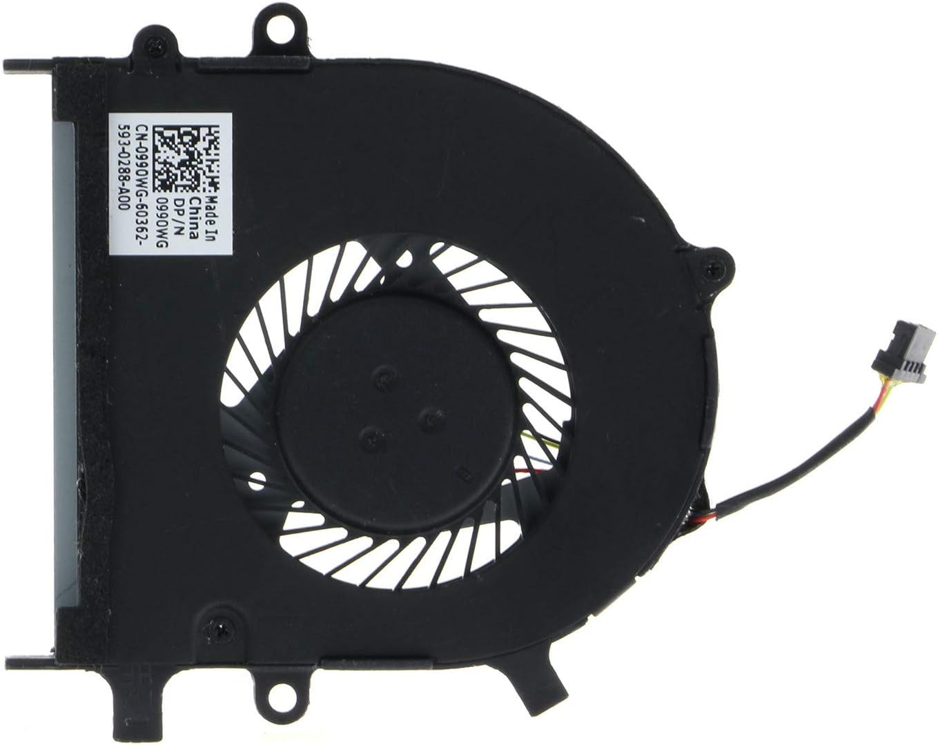 Cpu Cooling Fan For Dell Latitude 3340 340 3350 P47g 0990wg 990wg Laptop Replacement Parts Computers Accessories