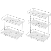 Dobbyby 2 Tier &amp; 3 Tier Countertop Oragnizer Sliver