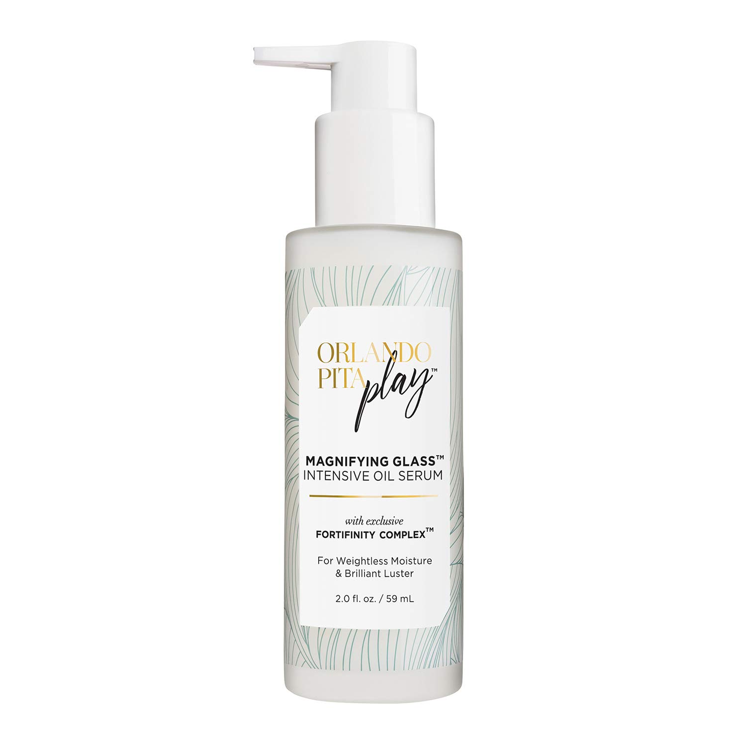 ORLANDO PITA PLAY Magnifying Glass Intensive Polish Serum, Nourishes Dry & Damaged hair, 2.0 Fl Oz