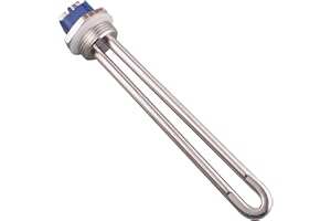 DERNORD 120V 1500W Water Heater Element Screw-in Heating Element High Watt Density