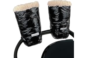 7 A.M. 7AM Enfant Stroller Hand Warmers - Warmmuffs with Anti- Freeze, Cold Weather, Water Repellent Warm Hand Gloves for Pushchair, Pram, and Stroller