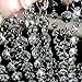 PDTXCLS Sudopo XGpie 16.4Ft Clear Crystal Glass Beads Lamp Chain Chandelier Decoration for Wedding Home and DIY Craft Jewelry Making