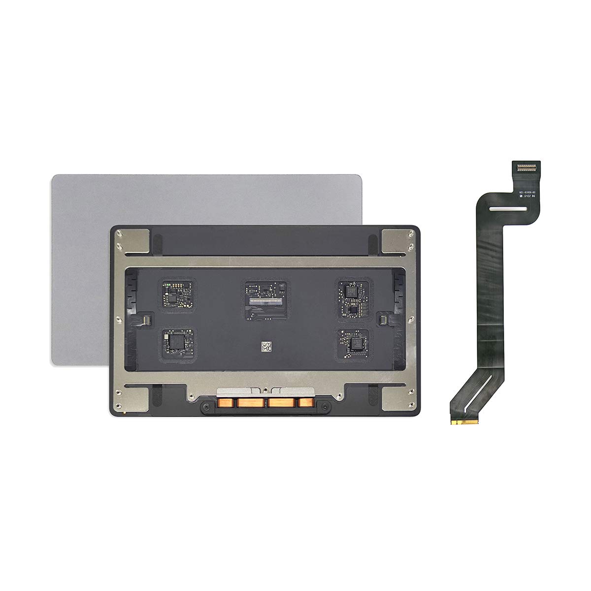 ICTION New Replacement Trackpad Touchpad with Cable for MacBook Pro Retina 15" A1707 (Late 2016 / Mid 2017) (Space Gray)