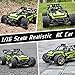 GotechoD High Speed Remote Control Car for Boys, Offroad RC Car Fast RC Truck Remote Control Truck RC Rock Crawler RC Racing Car for Boys Toys 5 16 Years Old Kids Gift Green