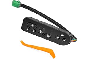 YiZenion 15116862 Seat Heater Switch Front Left Driver Side Compatible with Cadillac Escalade ESV EXT 2003-2006, Chevy Avalan