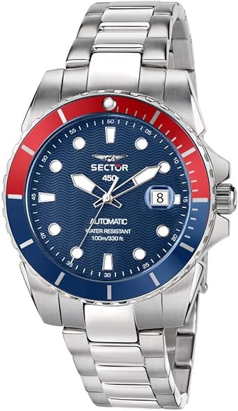 Sector No Limits Reloj Analógico para Hombre de Automático con Correa en Acero Inoxidable R3223276001