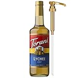 Torani Lychee Syrup for Drinks, Flavoring for Iced