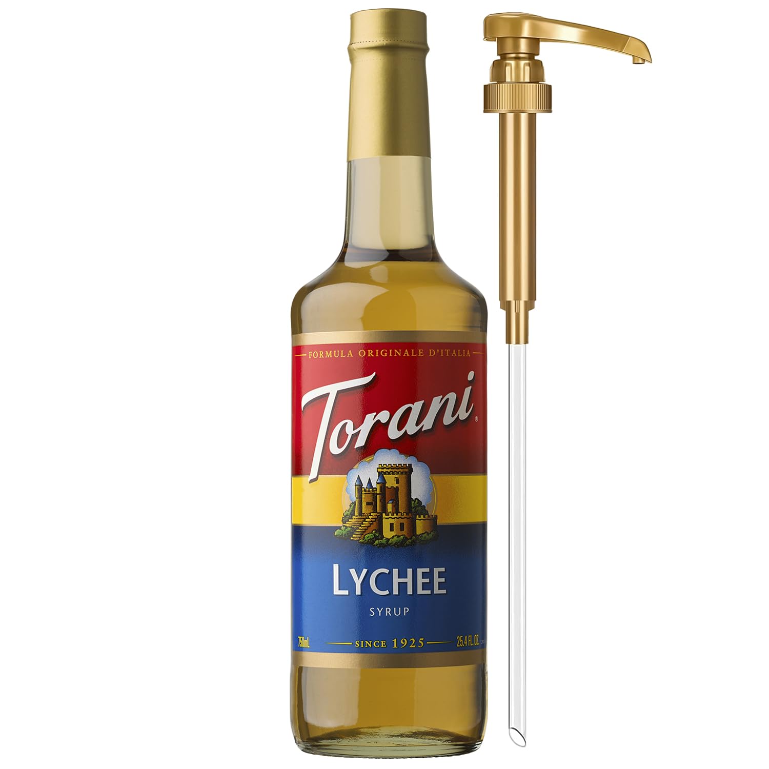 Torani Lychee Syrup for Drinks, Flavoring for Iced