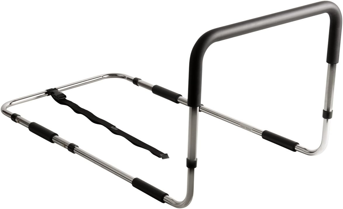 LS Adjustable Sturdy Medical Bed Rail: Health & Personal Care