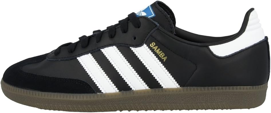 mens white samba trainers