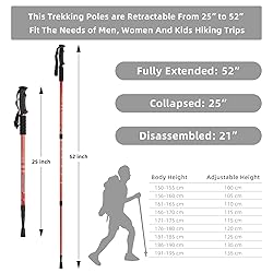 Aihoye Hiking Trekking Poles, 2 Pack