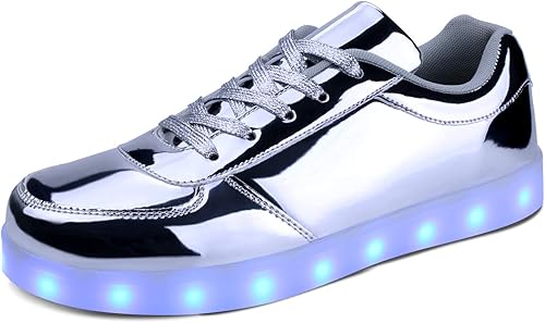 Mileader Led Schuhe Fur Erwachsene Unisex Leuchtende Schuhe Low Top Led Schuhe Fur Damen Und Herren Wiederaufladbar Blinkende Sneakers Mit Fernbedienung Amazon De Schuhe Handtaschen