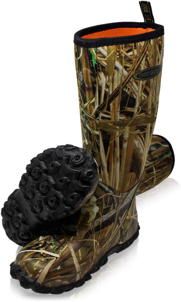 Dirt BootMudder Waterproof Neoprene Wellingtons Muck Field Hunting Boots
