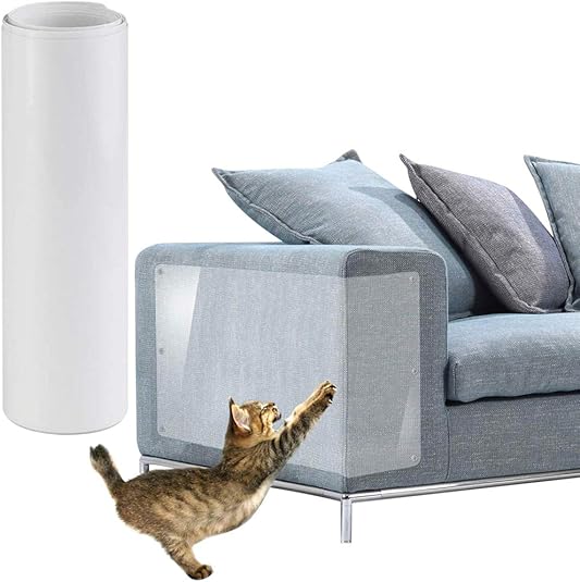 Neivi Cat Scratch Furniture Clear Flexible Protector Dog Cat Claw