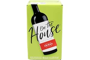 On The House Shiraz Wine Making Kit - Makes 23L (6 gal) in 4 Weeks