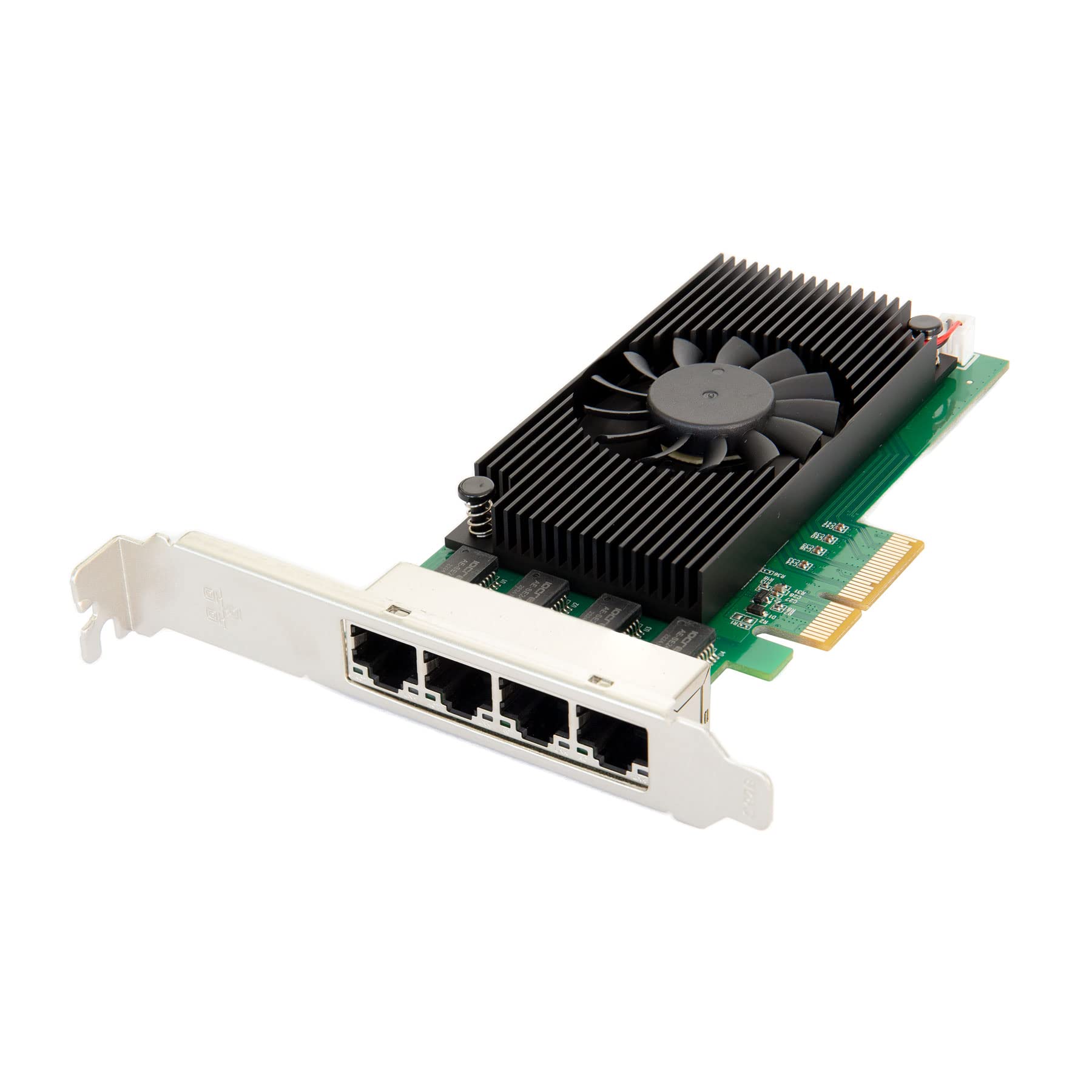 Quad 2.5 Gigabit Ethernet PCI-E Network Expansion Card RJ45 LAN Adapter Low Profile Bracket SY-PEX24086