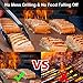 Grill Mat Set of 3 Non-Stick BBQ Grill Mats by YIHONG, 0.4mm Extra Thick Heavy Duty Barbecue Grilling Mat, Reusable and Easy to Clean, Works on Gas, Charcoal, Electric Grills, Copper Color