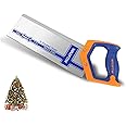 WADFOW 12 Inch Pro Hand Saw: 11 TPI Fine-Cut Soft-Grip Hardpoint Handsaw with Ergonomic Non-Slip Handle - Perfect for Sawing, Trimming, Gardening, Drywall and Plastic Pipes