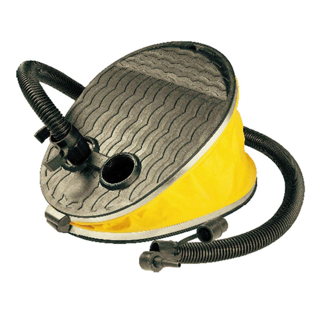 Beach Art P077, Unisex Adult Inflator, Yellow/Black, 24x21.7x19