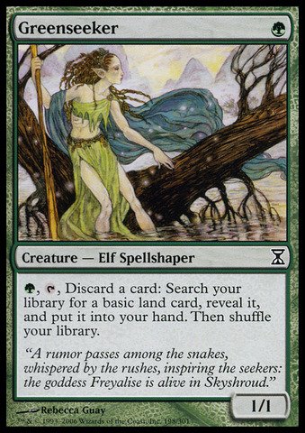 Magic: the Gathering - Greenseeker - Time Spiral