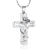 Imrsanl Cremation Jewelry Urn Necklace for Ashes
