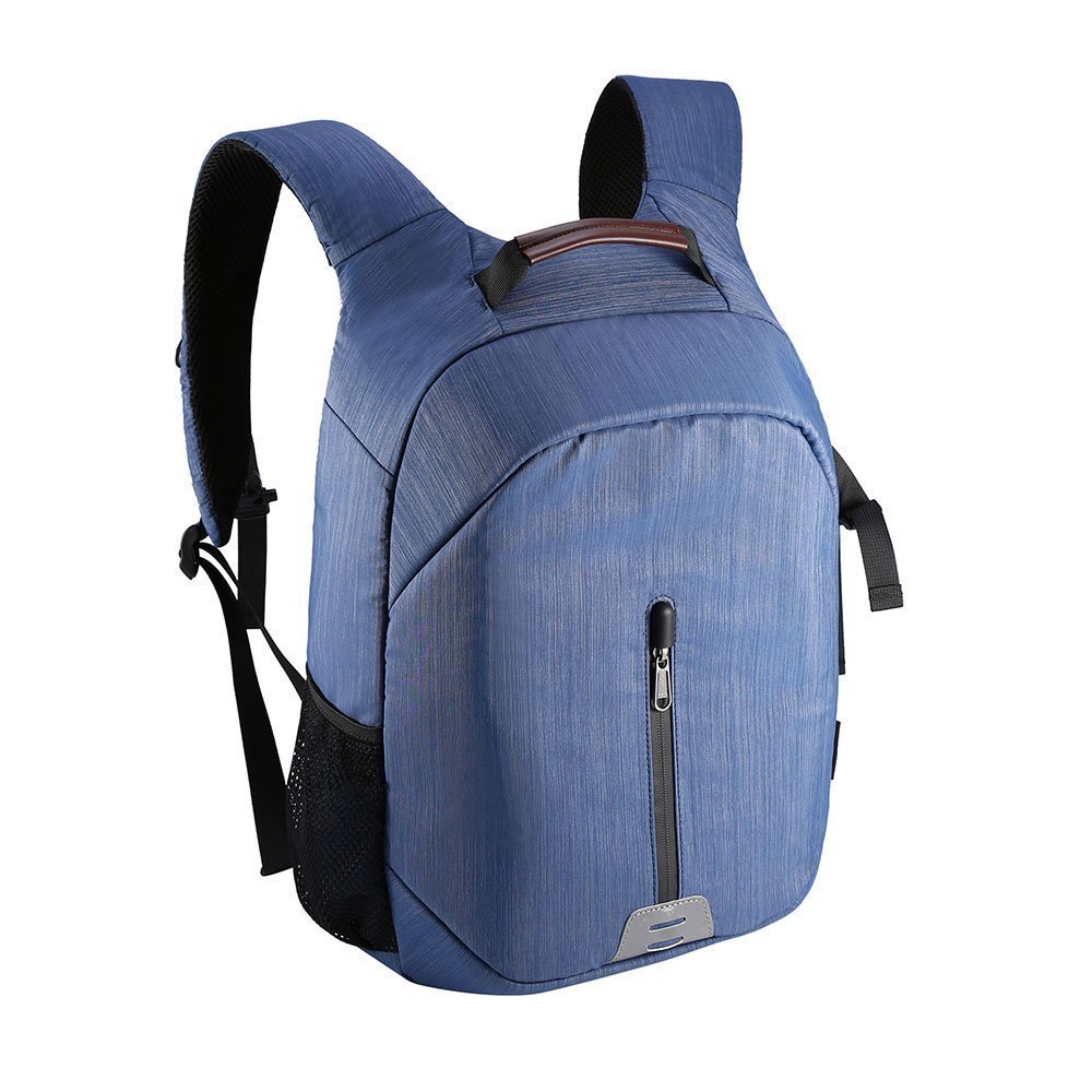 Sac à dos pour appareil photo et Reflex et accessoires, Pbreack Sac à dos Caméra vidéo étanche randonnée housse sacoche anti-choc (Bleu)