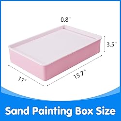 Odoorgames Sand Painting Light Box, Light Table for