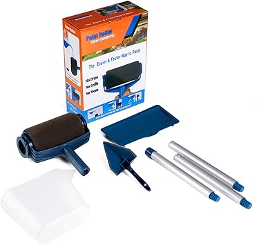 Paint Roller 8 Piezas Kit De Rodillo De Pintura Con Asa Y Costura