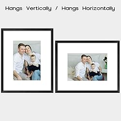 Frametory, 8x10 Aluminum Frames with Mats for 5x7