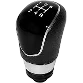 AICARS Manual Gear Shift Knob Compatible with Ford Focus 5-Speed Vehicle Car Gear Shifter Replacement